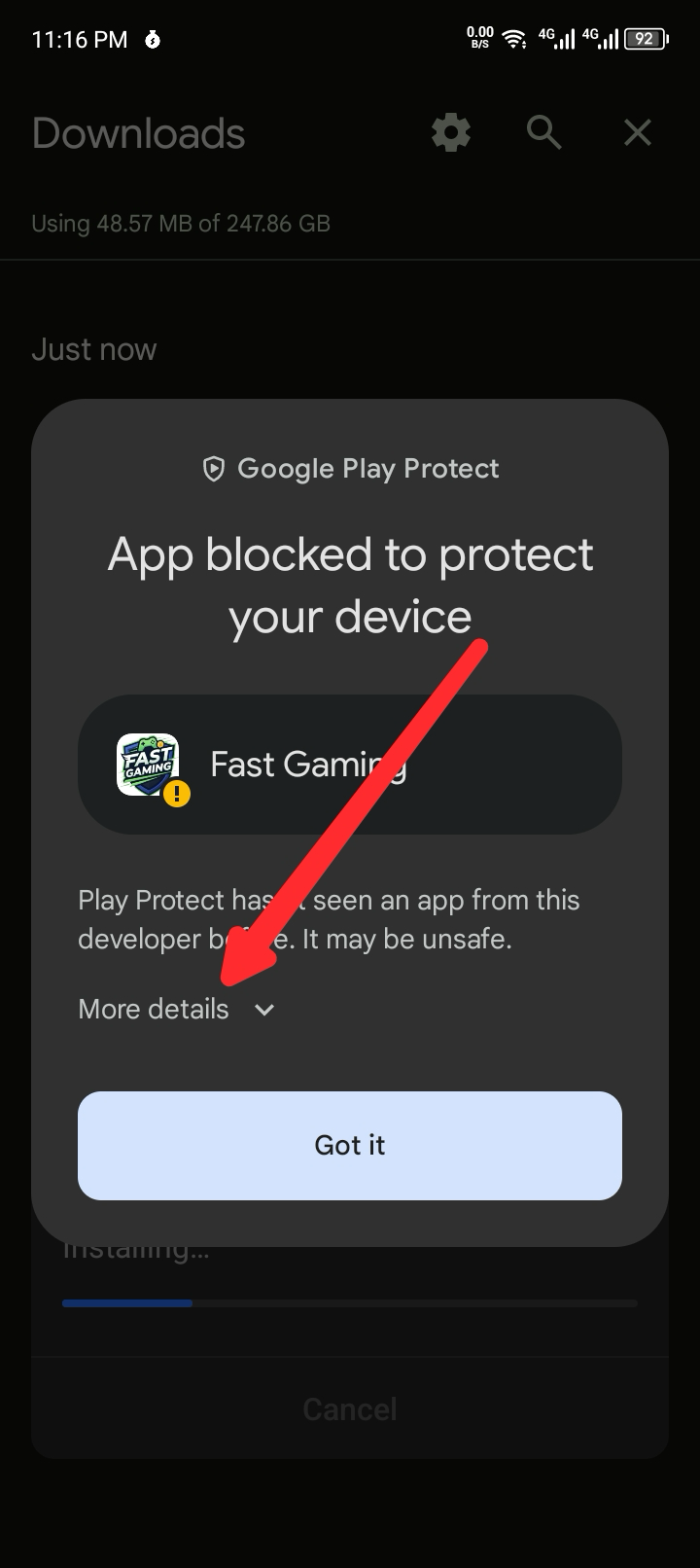 Step 3 - Play Protect More details
